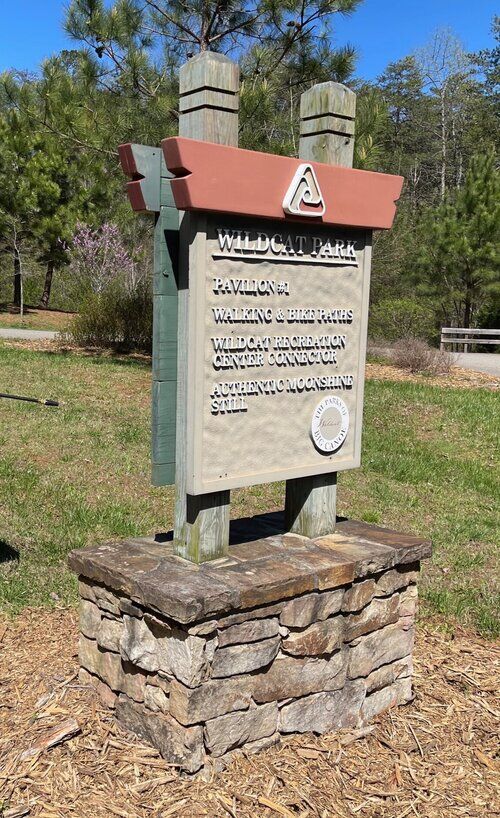 Wildcat sign before